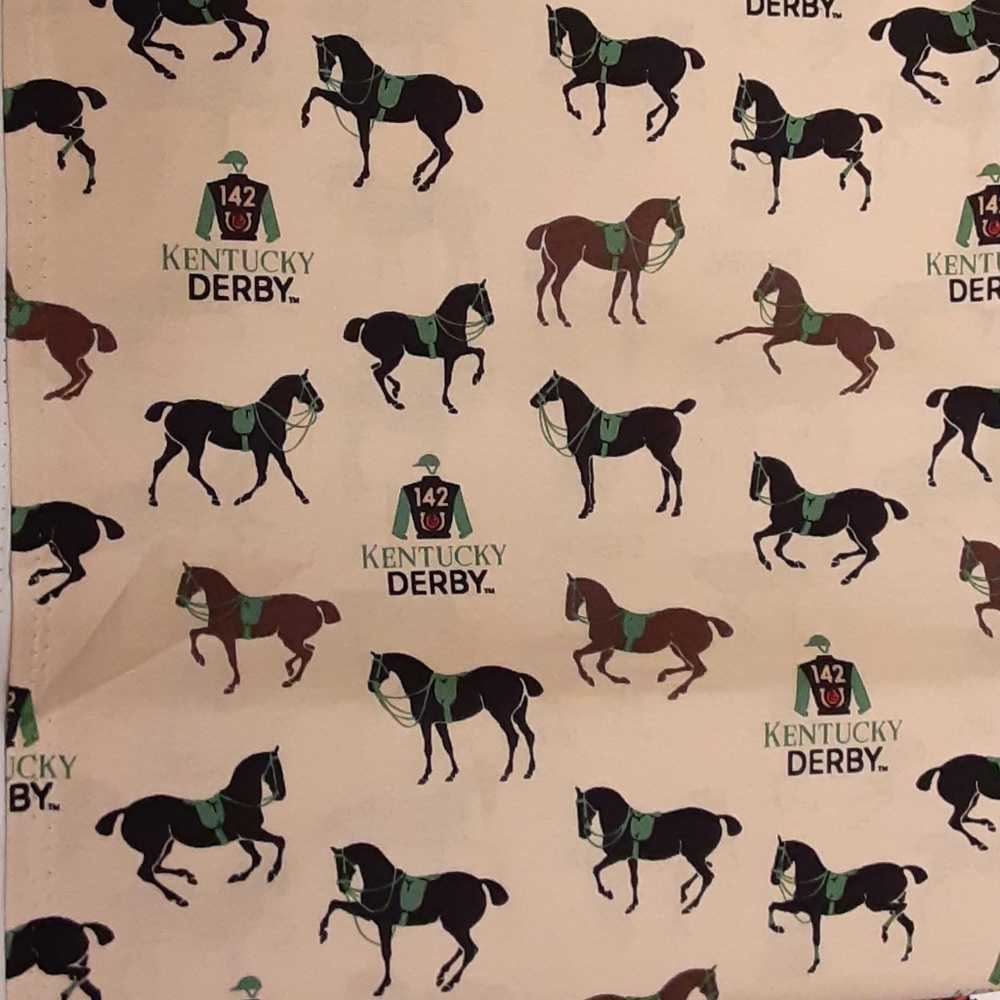Kentucky derby 1 yard fabric